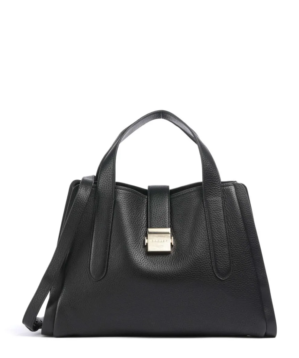 Sloane Street Handbag grained cow leather black