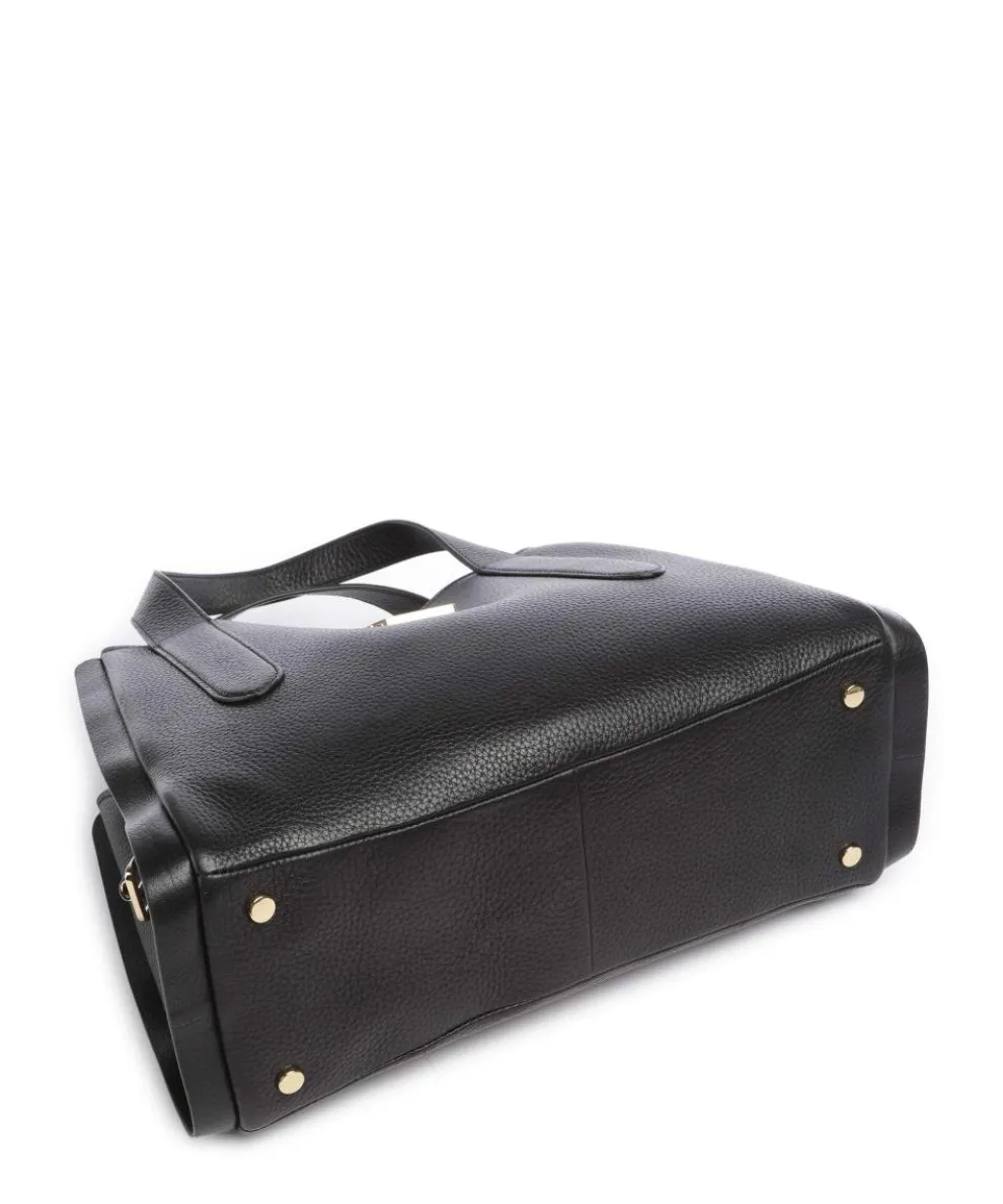 Sloane Street Handbag grained cow leather black