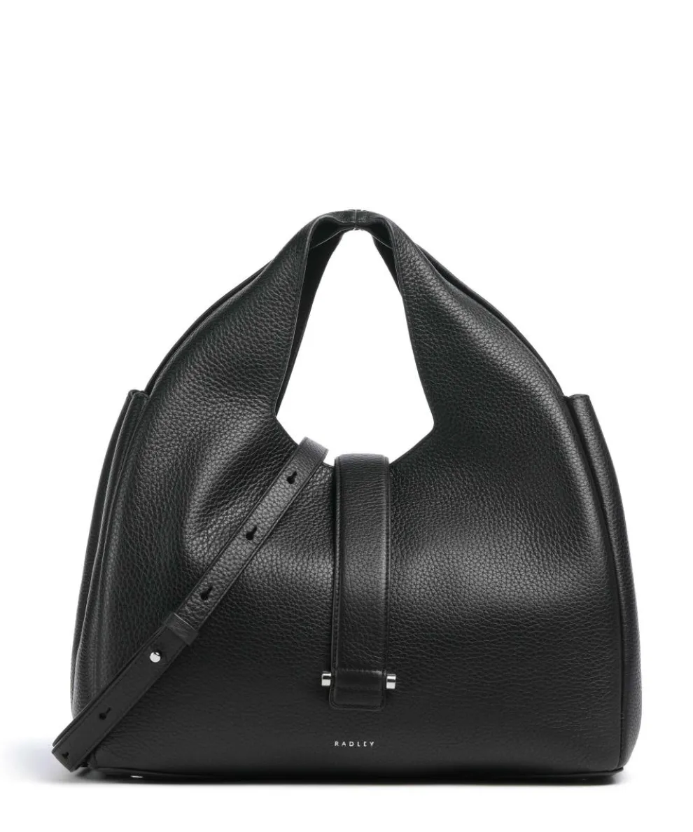Sloane Street Handbag grained cow leather black
