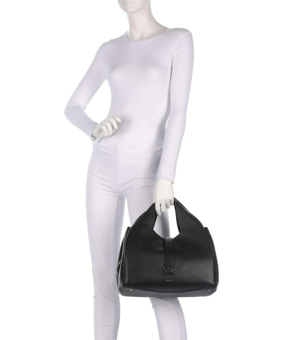 Sloane Street Handbag grained cow leather black