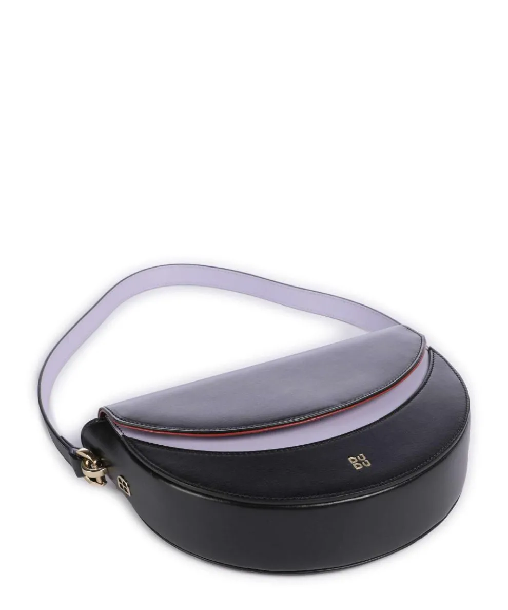 Smile Bag Shoulder bag fine grain leather, brushed leather black