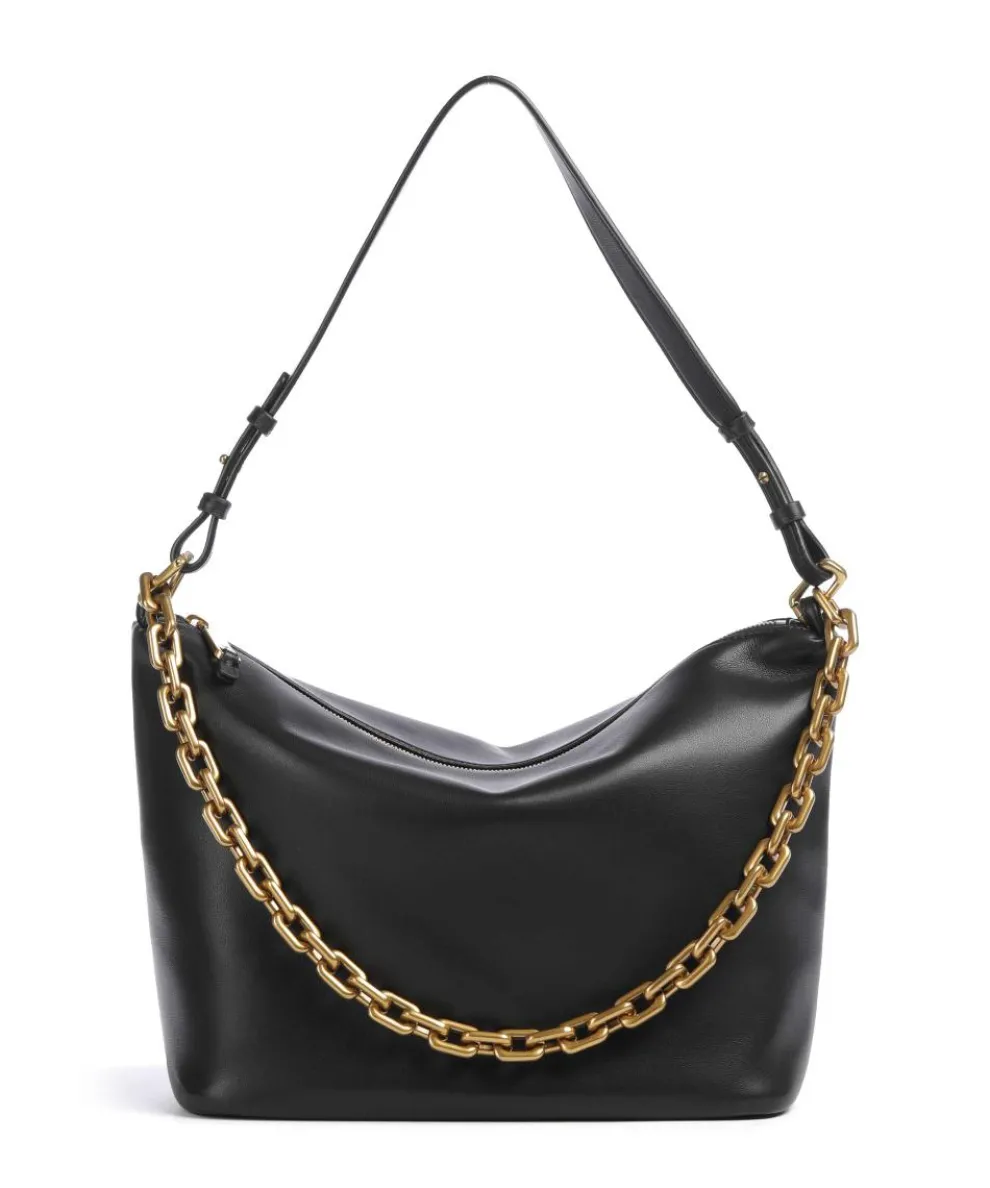 Sofi Hobo bag fine grain cow leather black