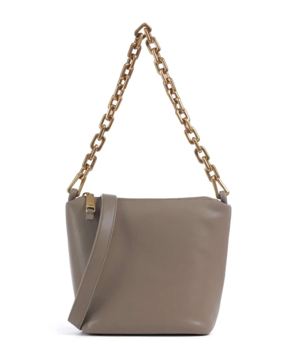 Sofi Shoulder bag fine grain cow leather taupe