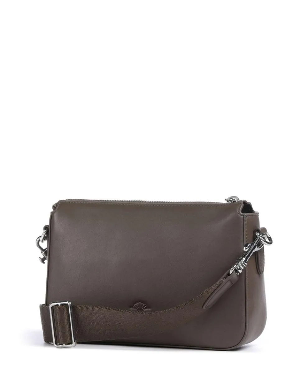 Sofisticato 1.0 Jasmina Crossbody bag fine grain leather taupe