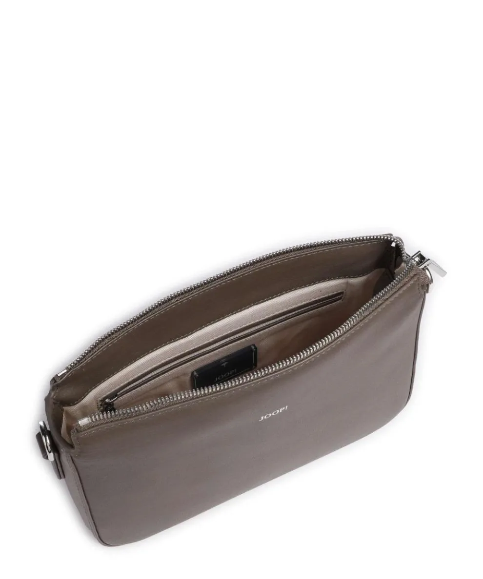 Sofisticato 1.0 Jasmina Crossbody bag fine grain leather taupe