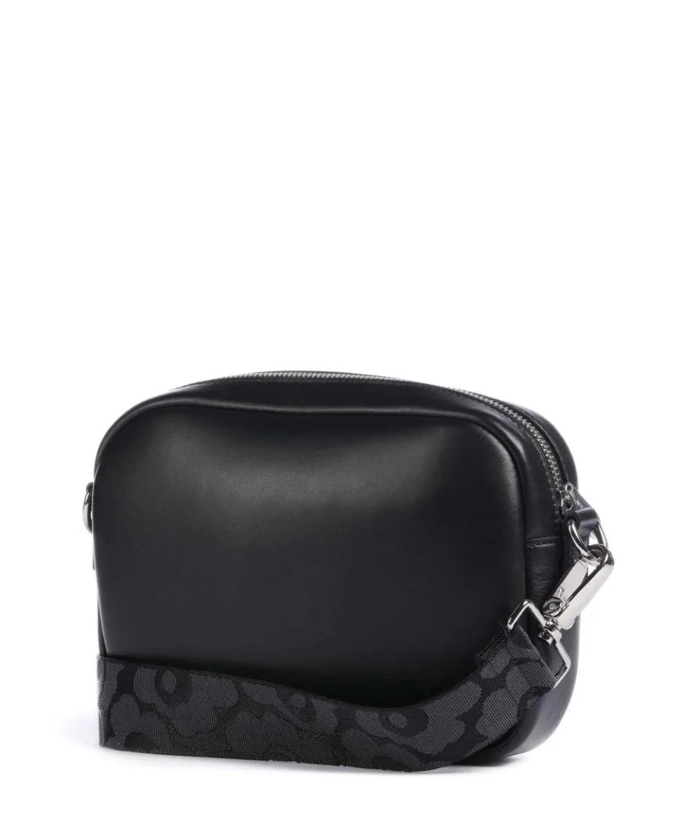 Soft Gratha Crossbody bag fine grain leather black