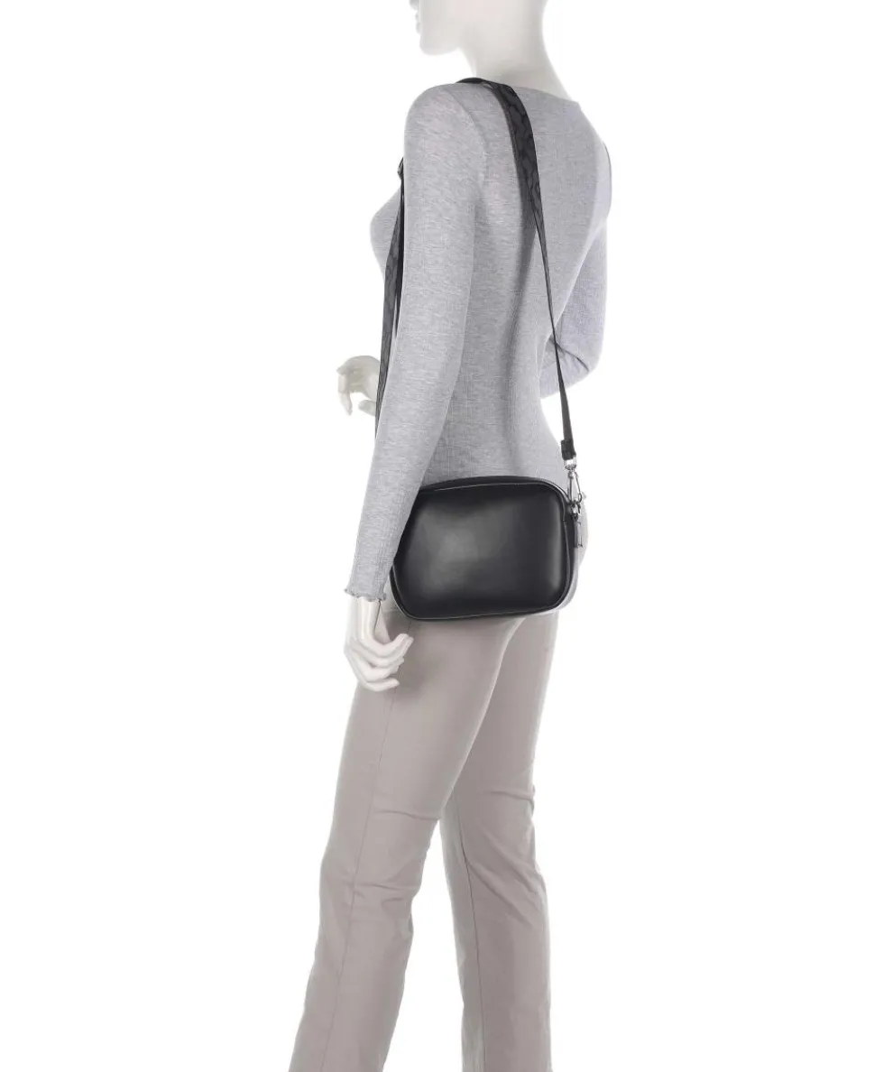 Soft Gratha Crossbody bag fine grain leather black