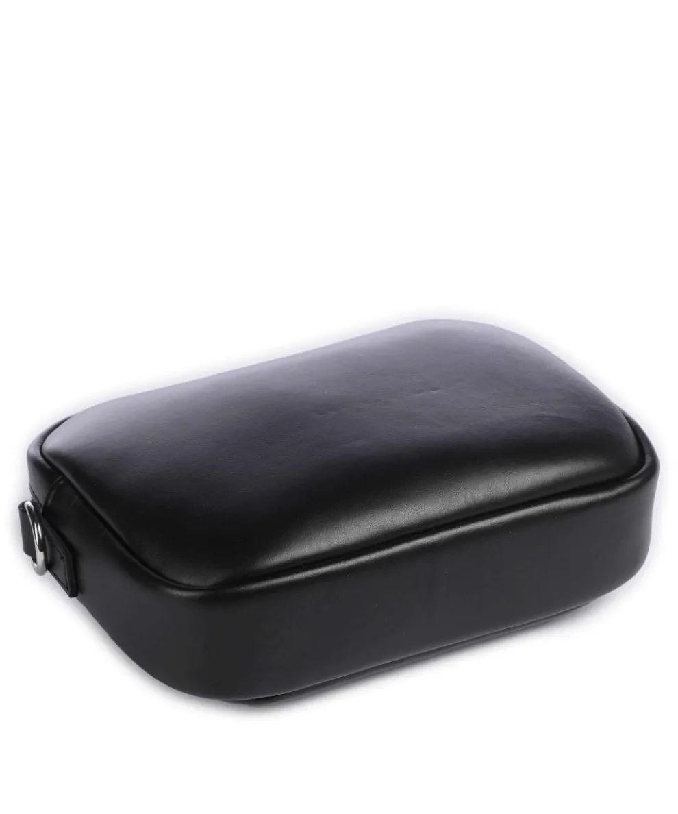 Soft Gratha Crossbody bag fine grain leather black