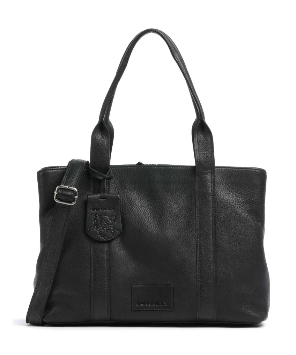 Soft Skylar Briefcase 13″ grained leather black