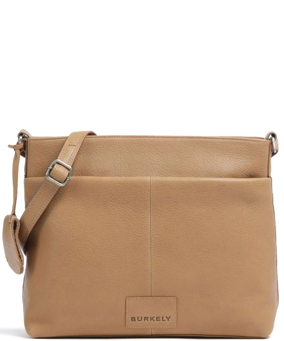 Soft Skylar Crossbody bag grained leather nude
