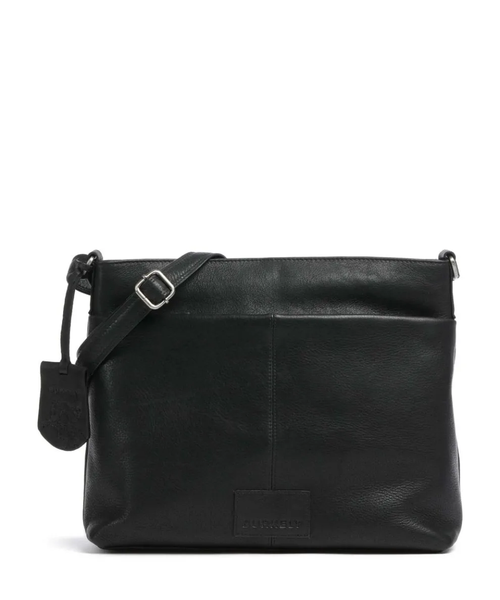 Soft Skylar Crossbody bag grained leather black
