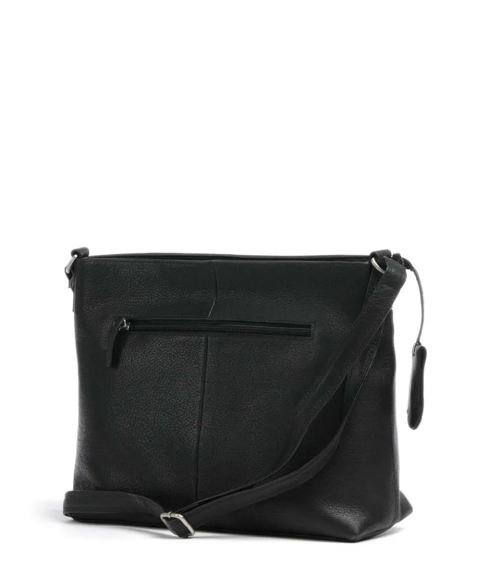 Soft Skylar Crossbody bag grained leather black
