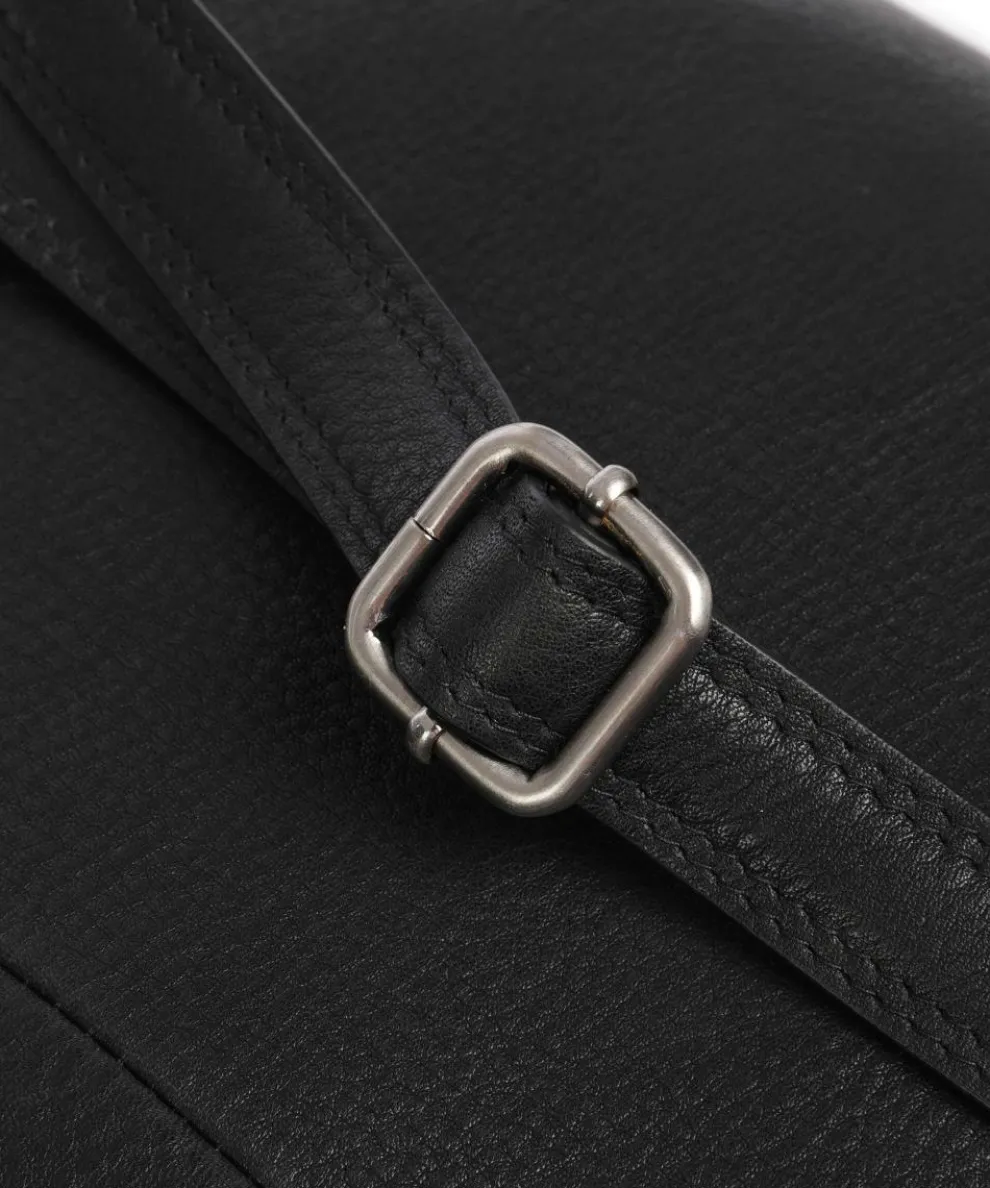 Soft Skylar Crossbody bag grained leather black