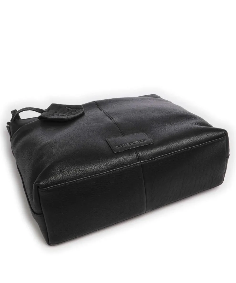 Soft Skylar Crossbody bag grained leather black