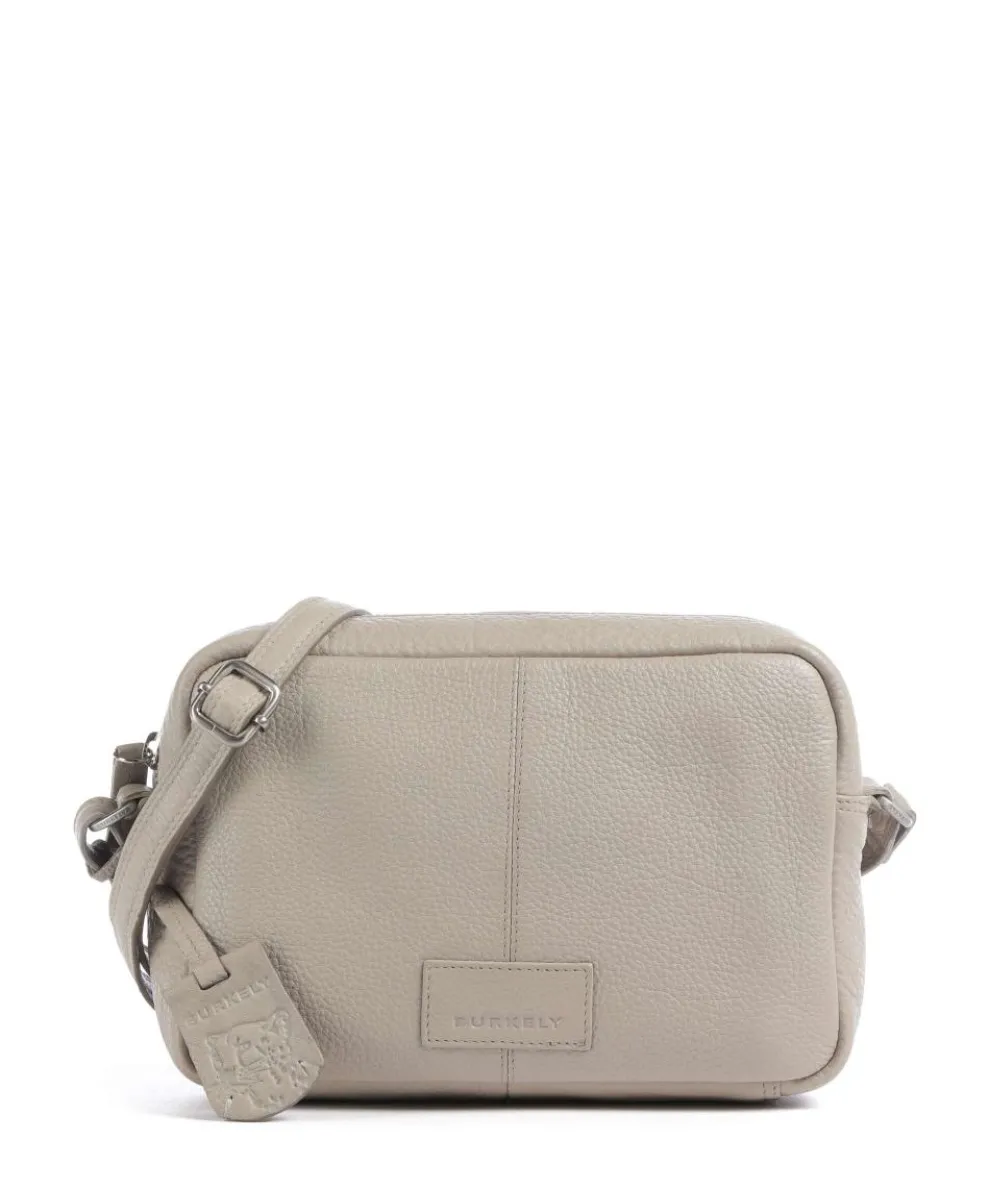 Soft Skylar Crossbody bag grained leather beige