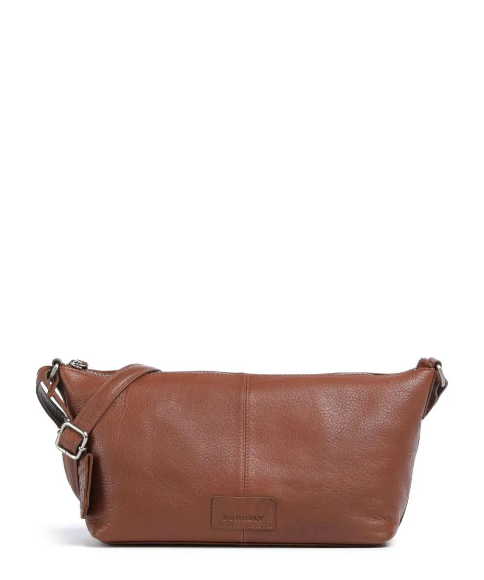 Soft Skylar Crossbody bag grained leather brown