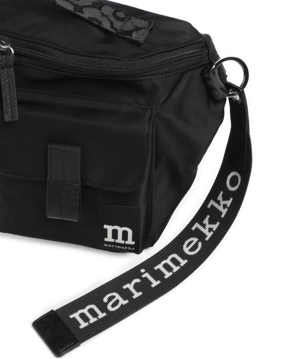 Solid M Crossbody bag polyamide black
