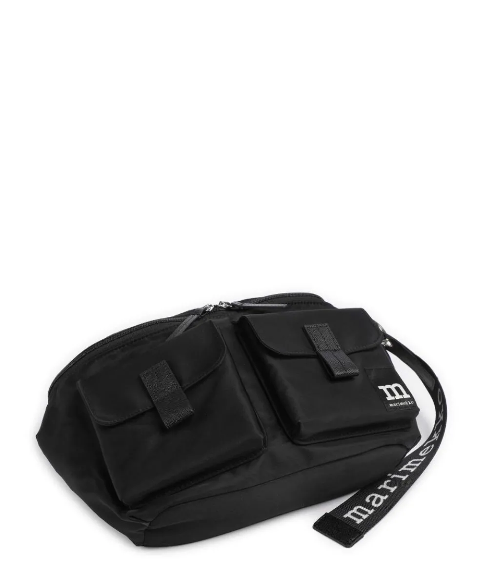 Solid M Crossbody bag polyamide black