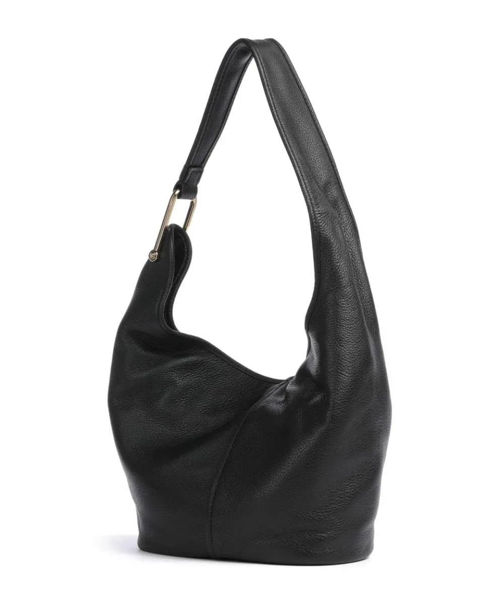 Sonny Hobo bag grained cow leather black