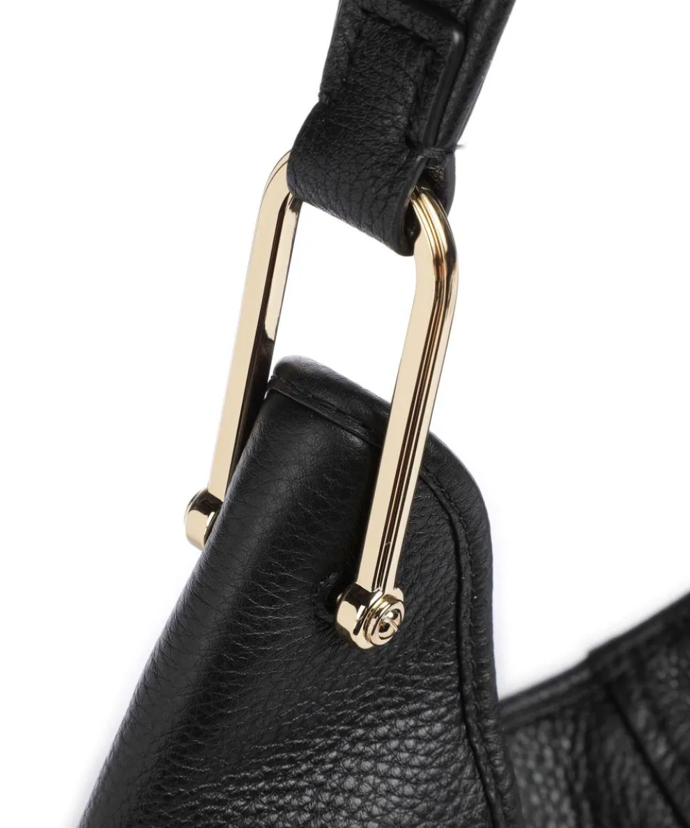 Sonny Hobo bag grained cow leather black