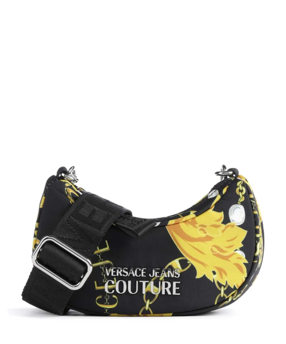 Sporty Logo Crossbody bag polyester black