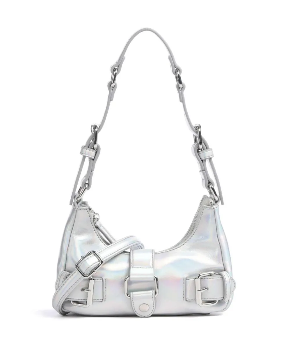 Recycled Cool Palma Shoulder bag recycled nylon silver