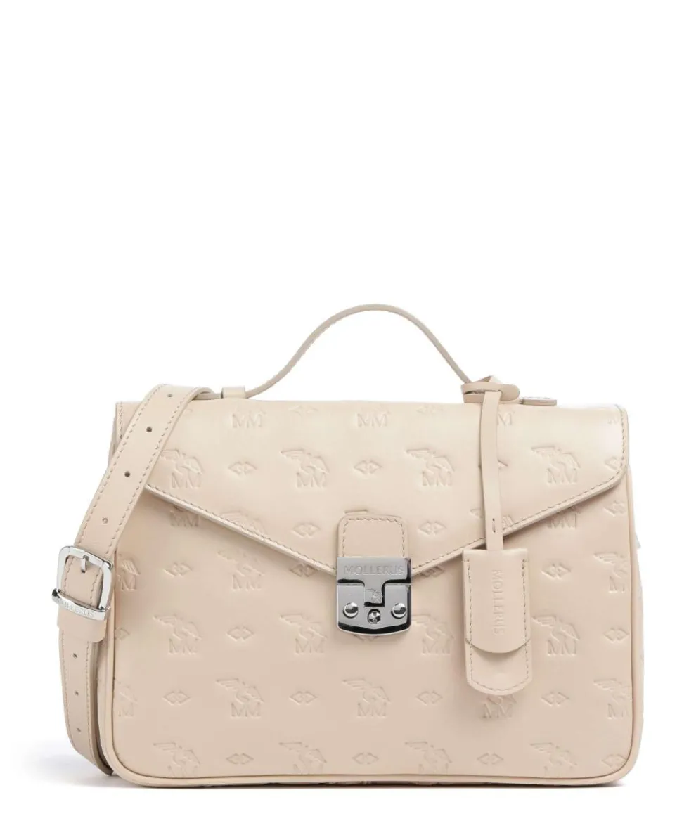 Stampato Marly Handbag calfskin beige