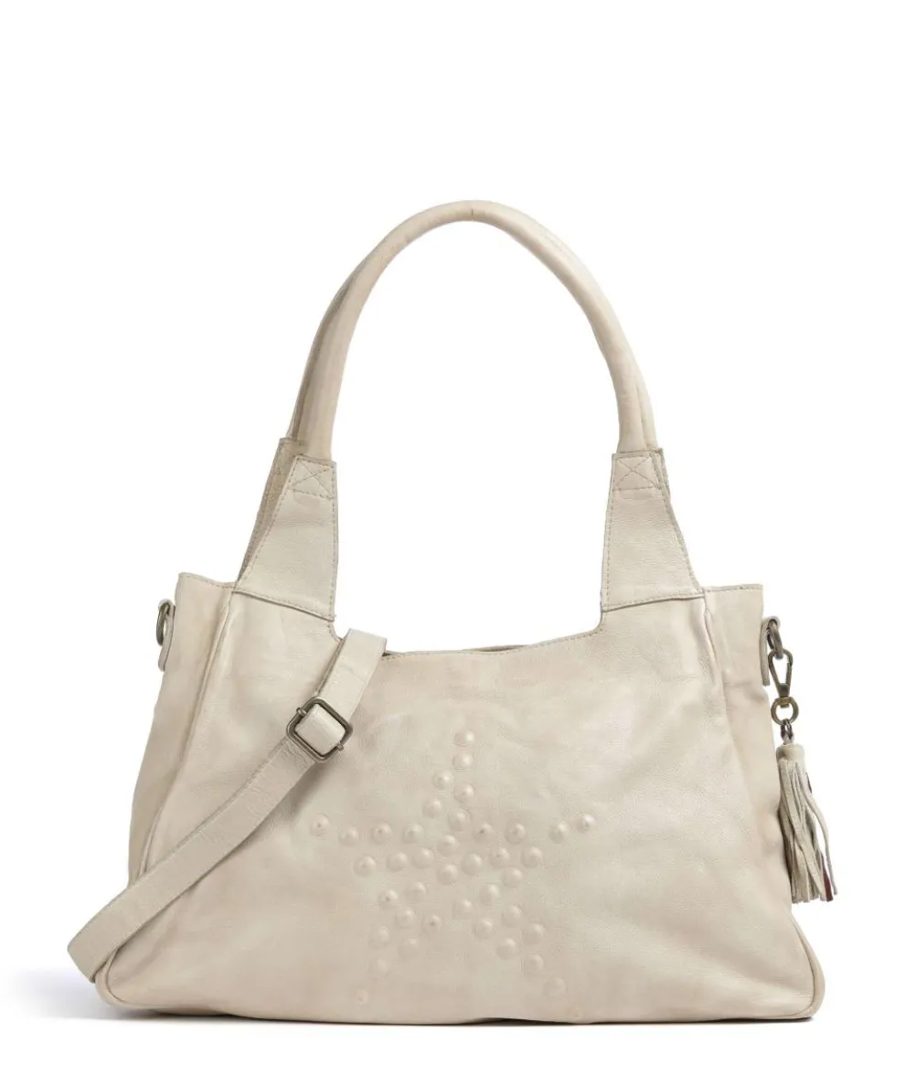 Sternbergstraße 2 Tote bag grained cow leather beige