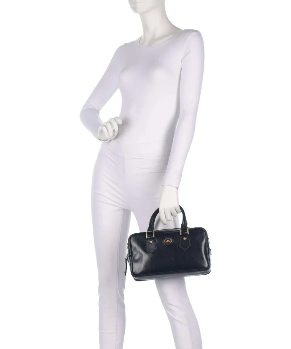 Stodo Handbag fine grain cow leather dark blue