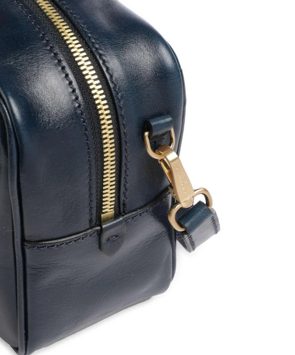 Stodo Handbag fine grain cow leather dark blue