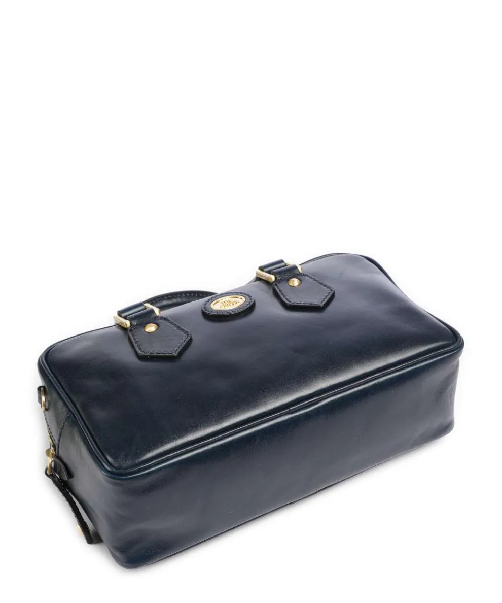 Stodo Handbag fine grain cow leather dark blue