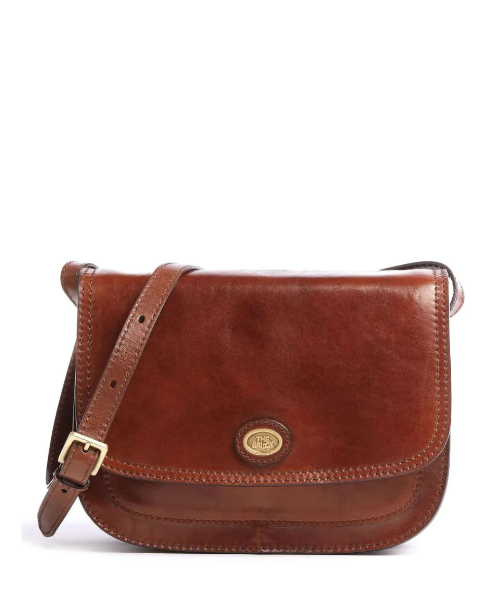 Story Donna Crossbody bag fine grain cow leather brown