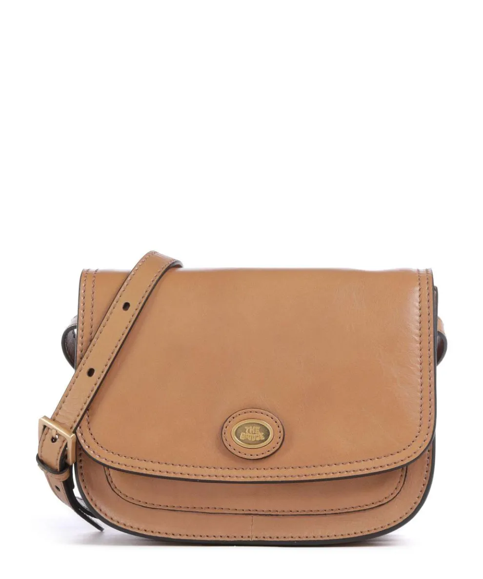 Story Donna Crossbody bag fine grain cow leather light brown