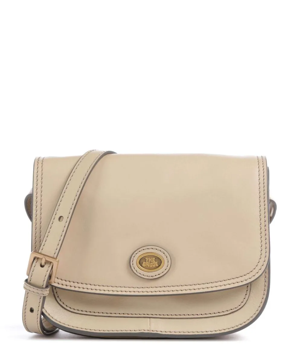 Story Donna Crossbody bag fine grain leather beige