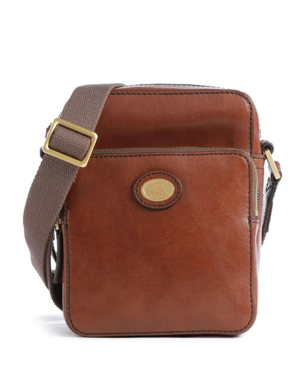 Story Uomo Crossbody bag cow leather brown