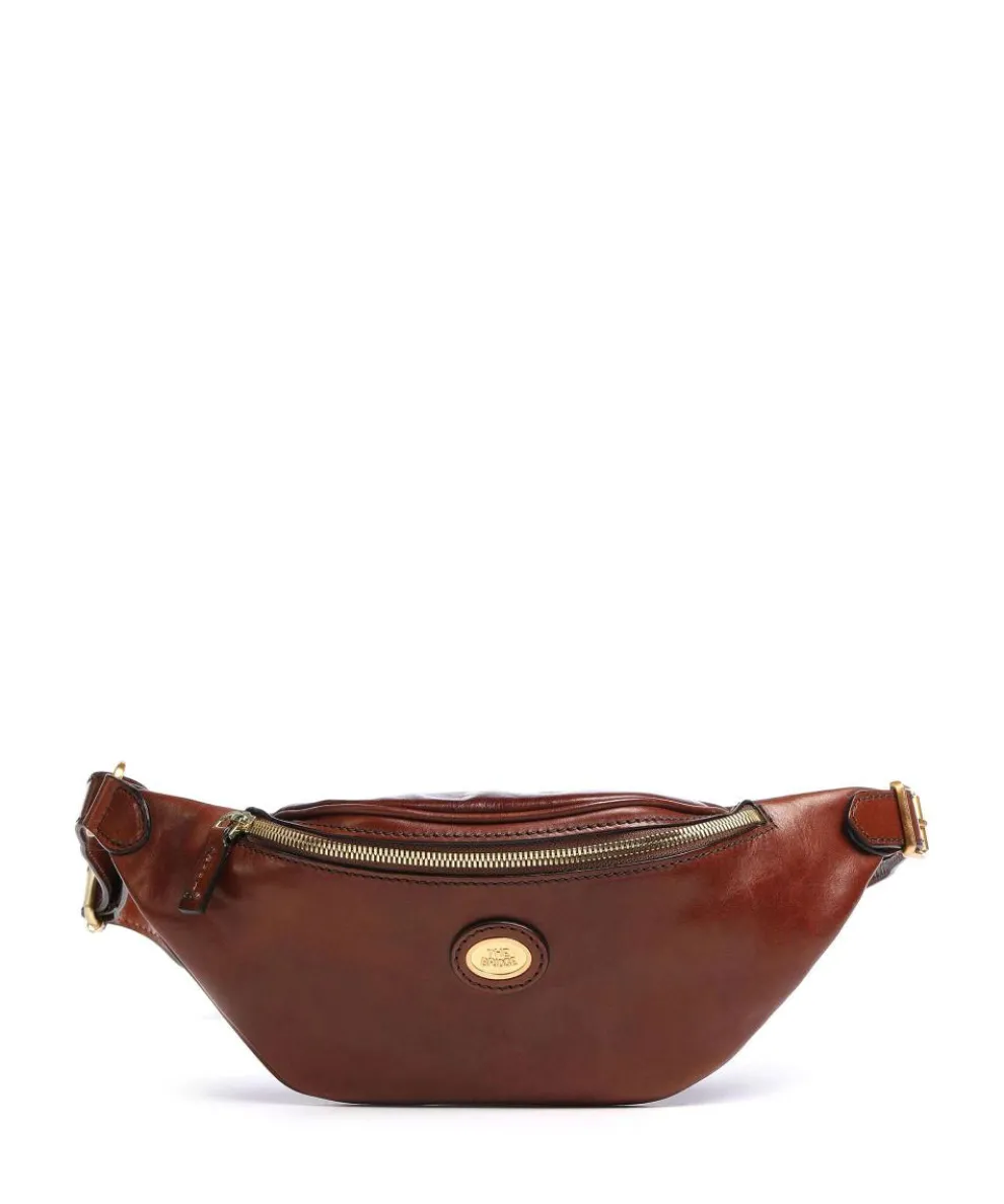 Story Uomo Fanny pack cow leather brown
