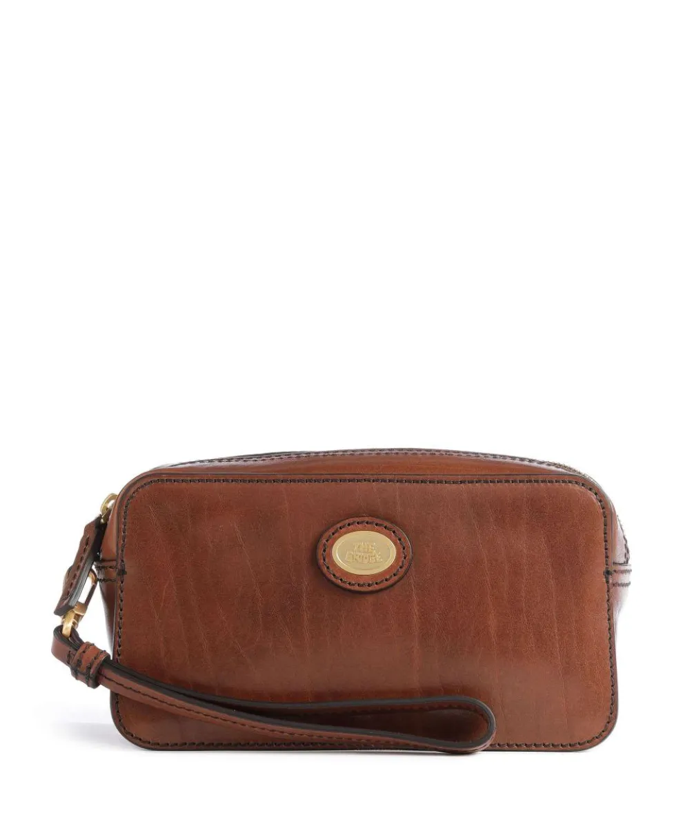 Story Uomo Wristlet cow leather brown