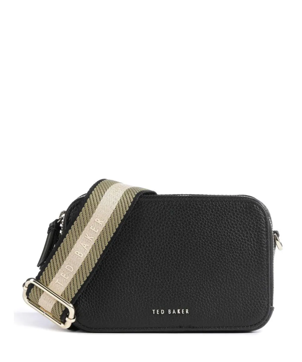 Stunna Crossbody bag grained leather black