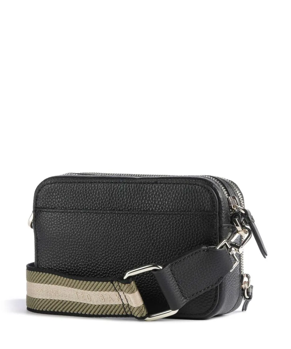 Stunna Crossbody bag grained leather black