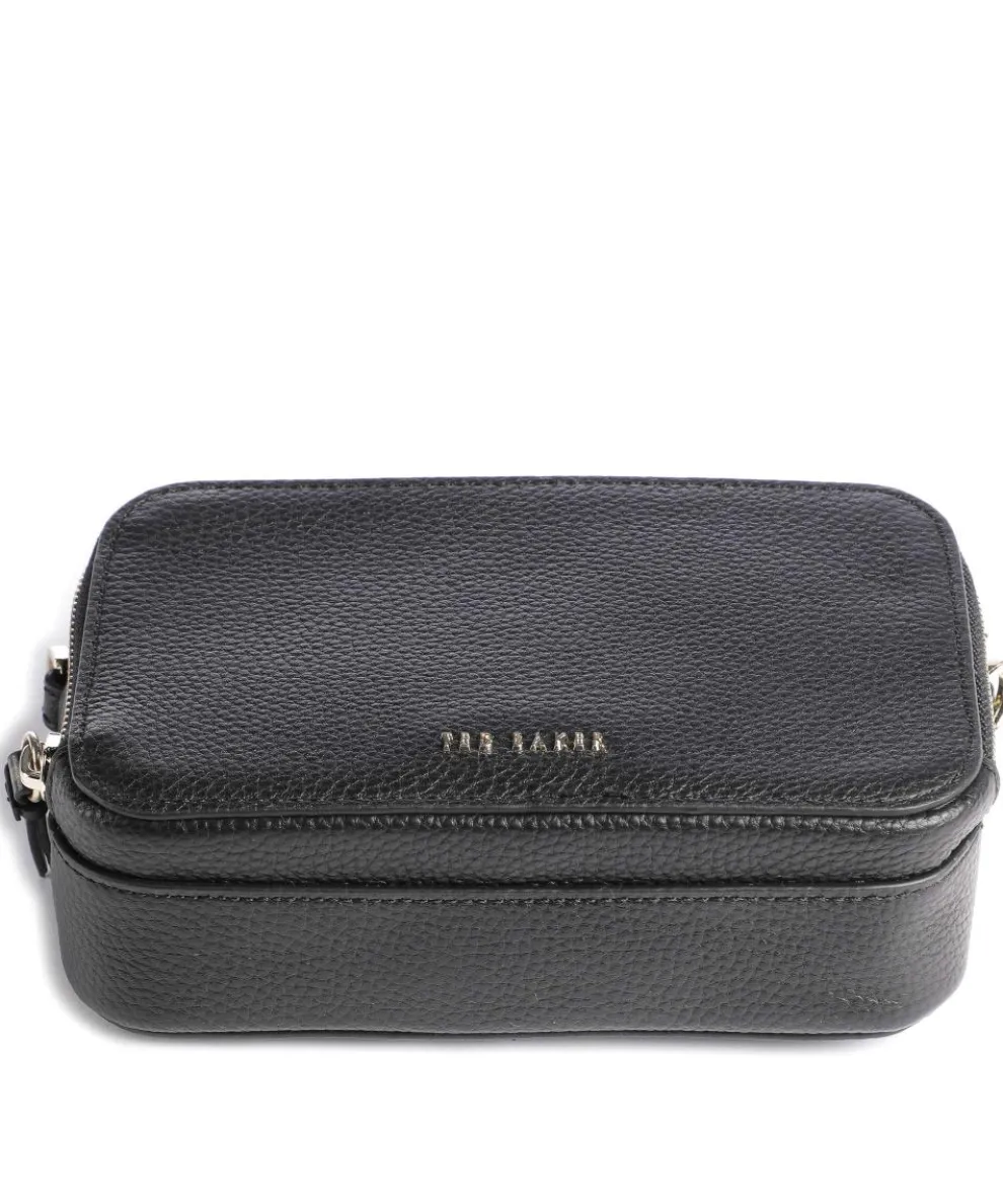 Stunna Crossbody bag grained leather black