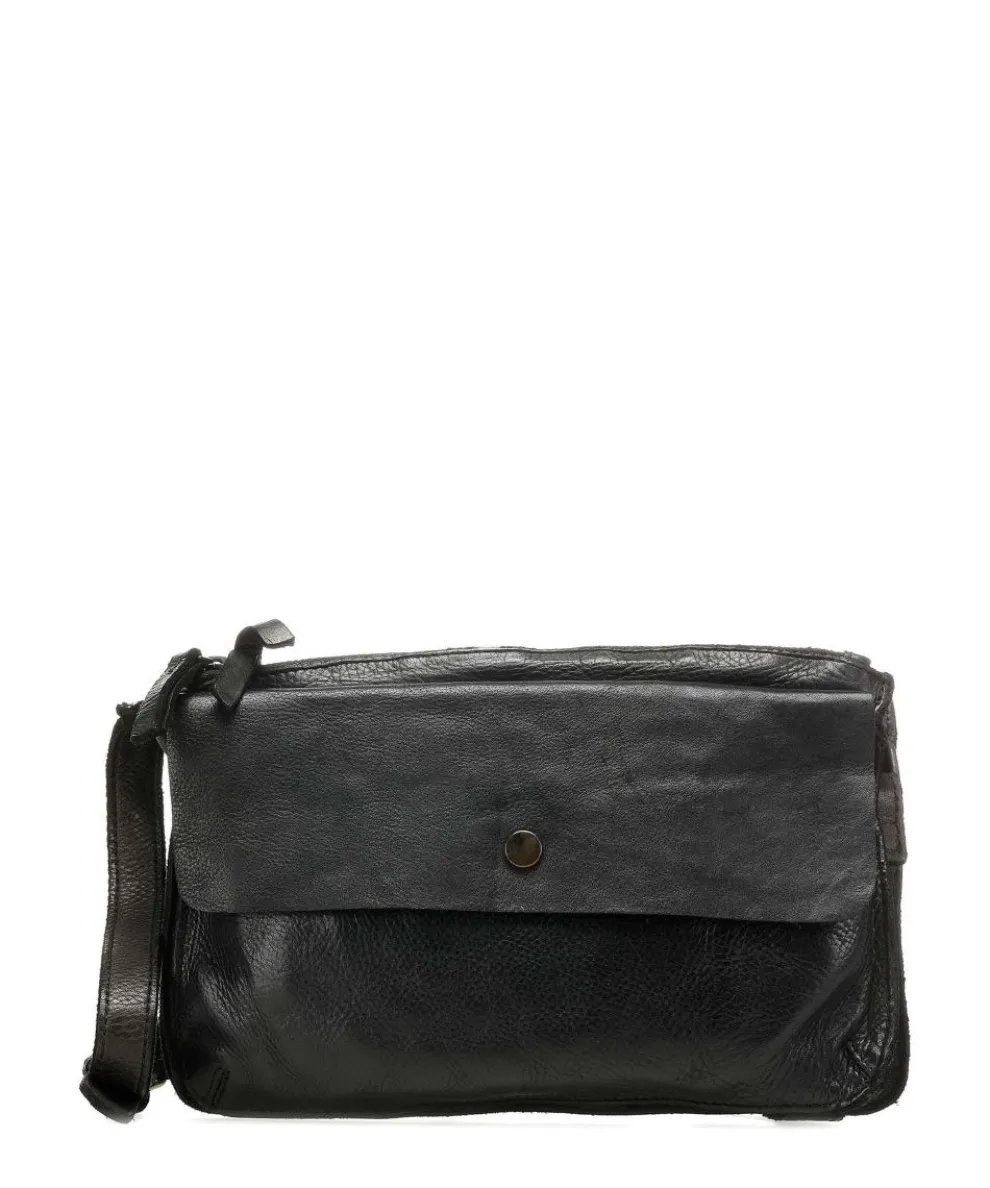 Submarine Crossbody bag cow leather black