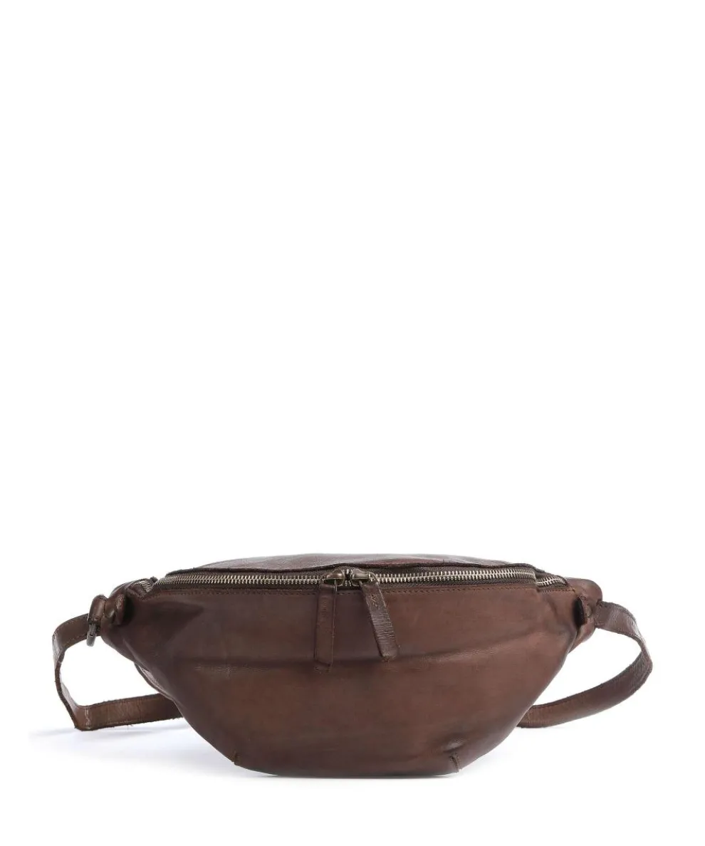 Submarine Fanny pack cow leather dark brown