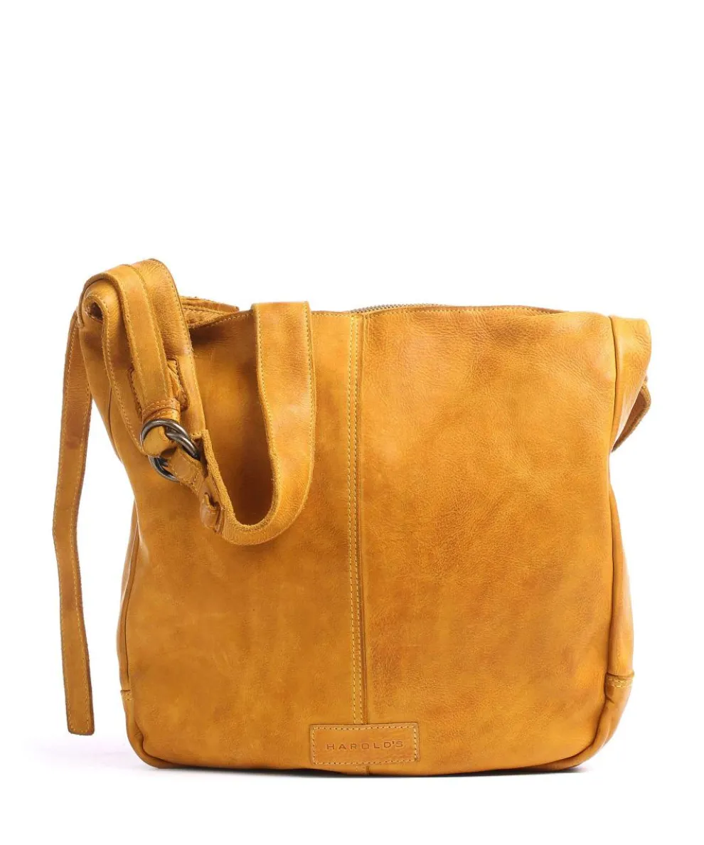 Submarine Hobo bag soft cow leather yellow