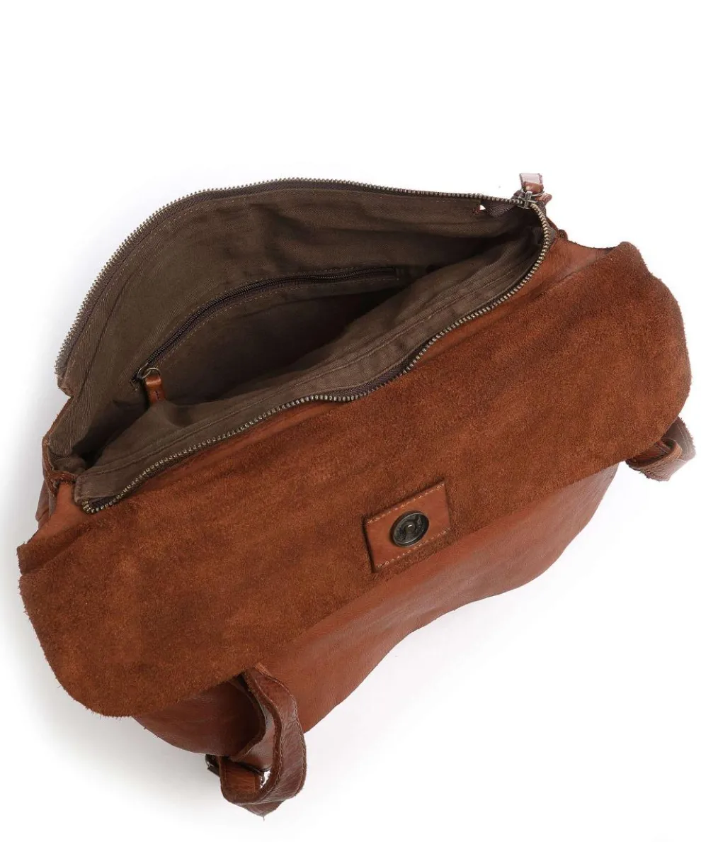 Submarine Messenger bag cow leather cognac