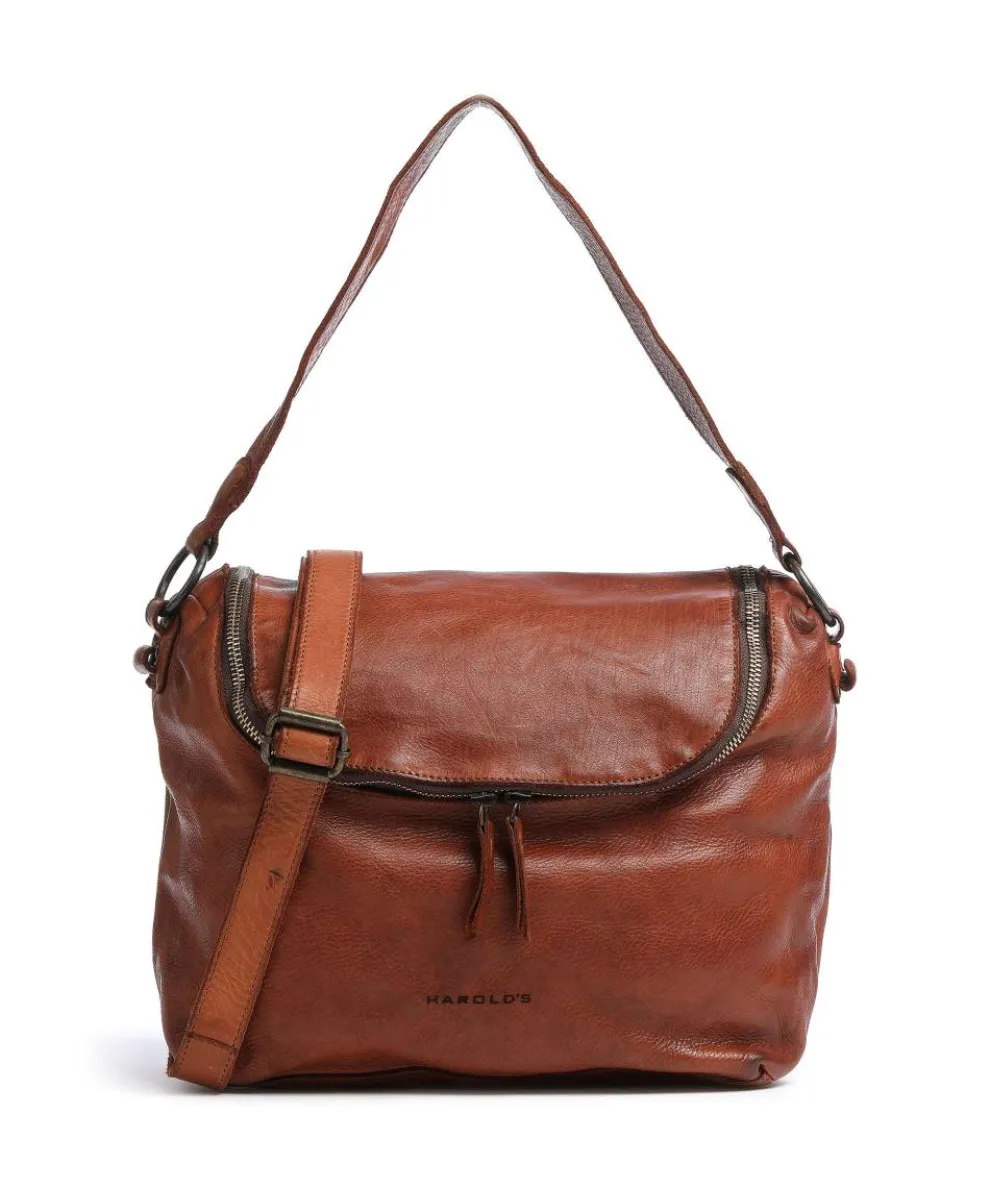 Submarine Shoulder bag cow leather cognac