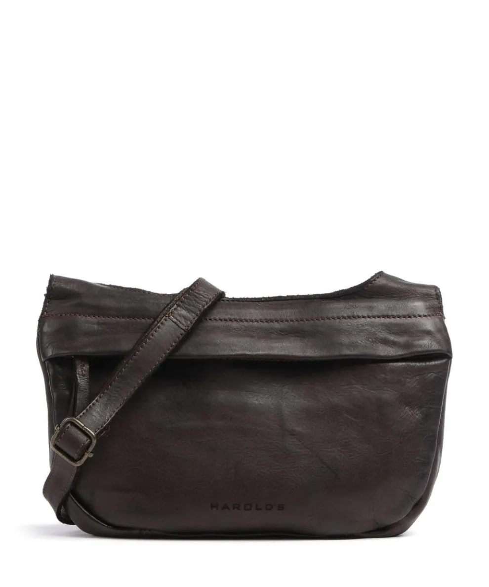 Submarine Shoulder bag soft cow leather dark brown