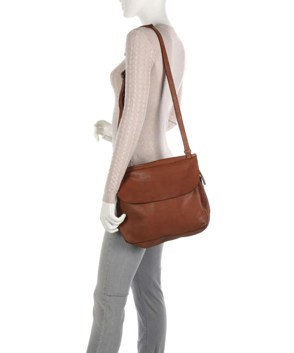 Submarine Shoulder bag cow leather cognac