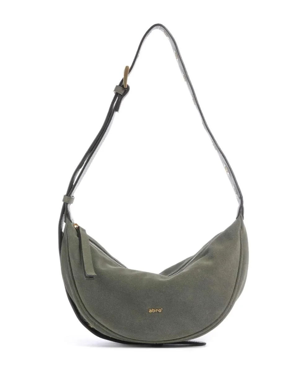 Suede By My Side Small Shoulder bag brushed leather khaki