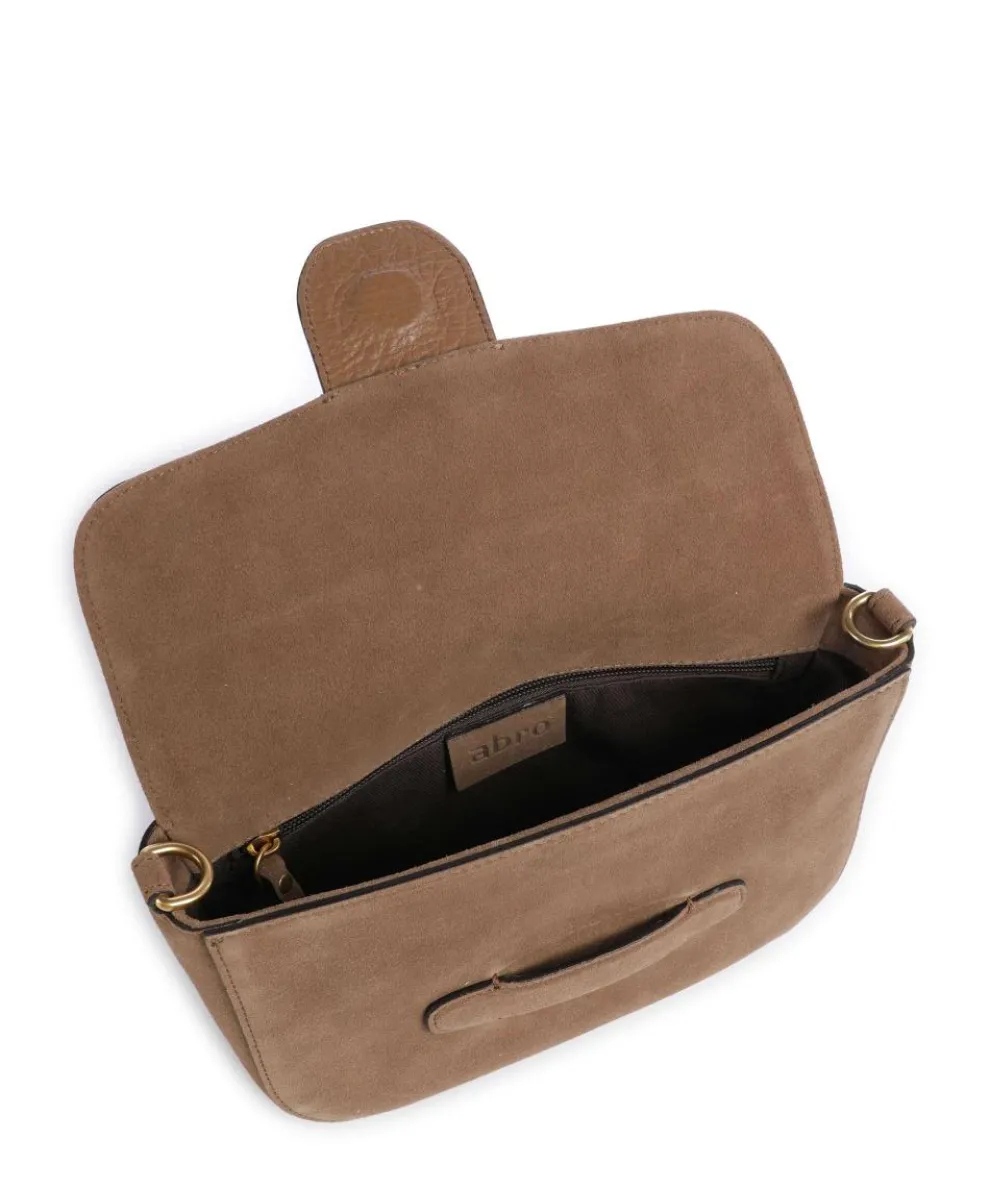 Suede Camilla Shoulder bag brushed leather camel