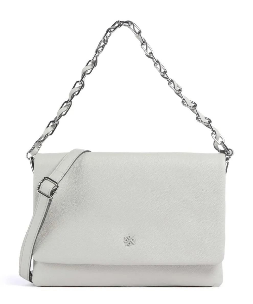 Sugar Pop Shoulder bag grained cow leather light grey